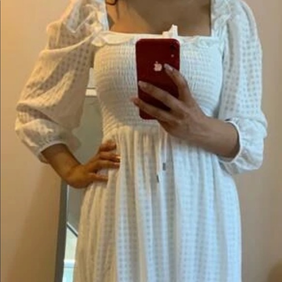 Square neck dress - Picture 8 of 10